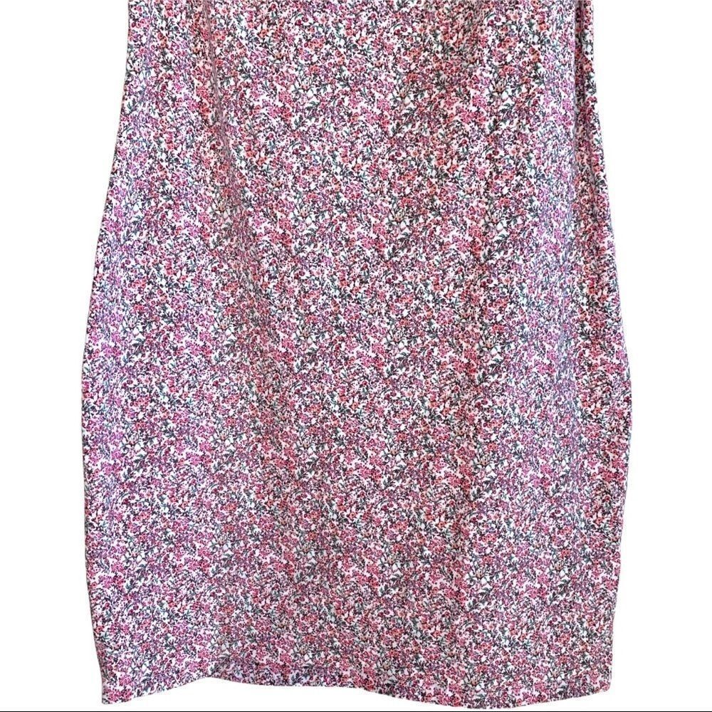 H&M Mini Floral Ruffled Top Body Con Dress - Picture 4 of 9